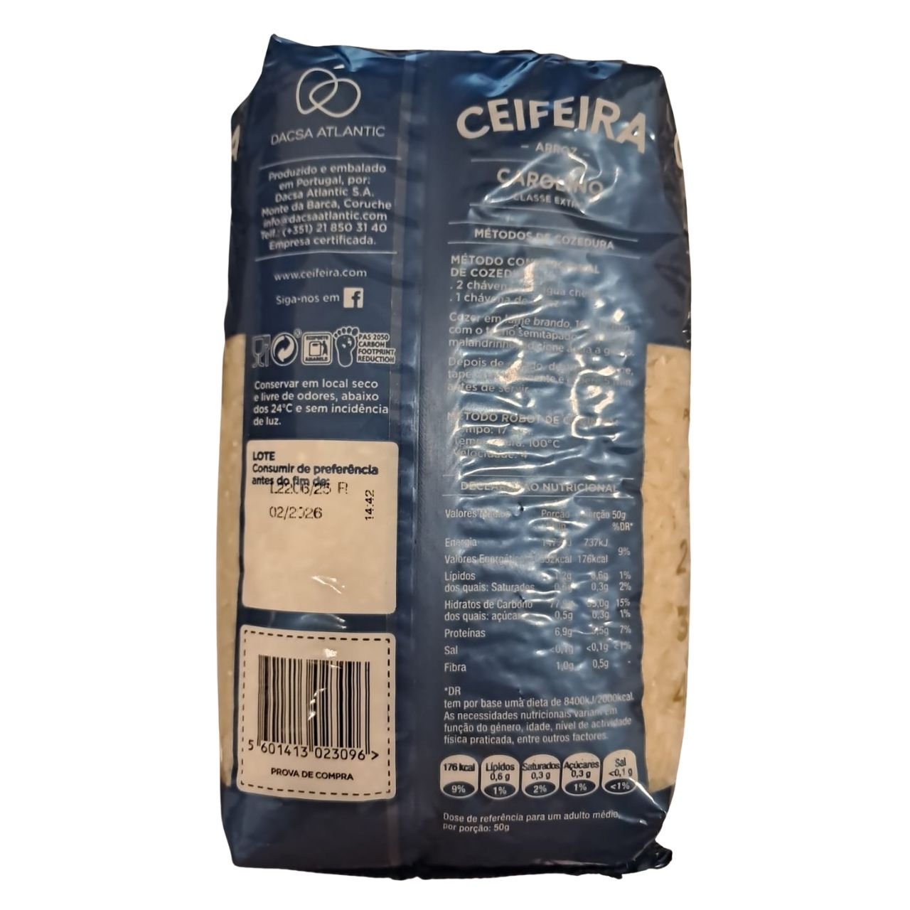 Arroz Classe Extra Carolino Ceifeira 1 Kg - Image 3