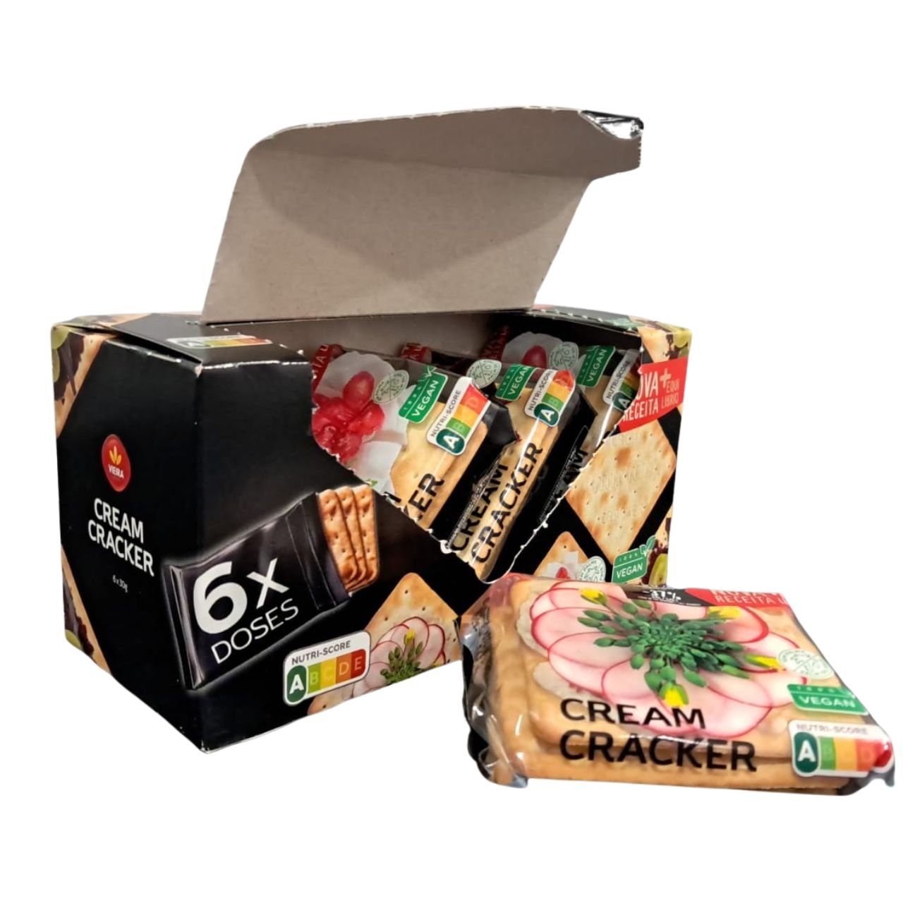 Bolachas Vieira Cream Cracker Vegan