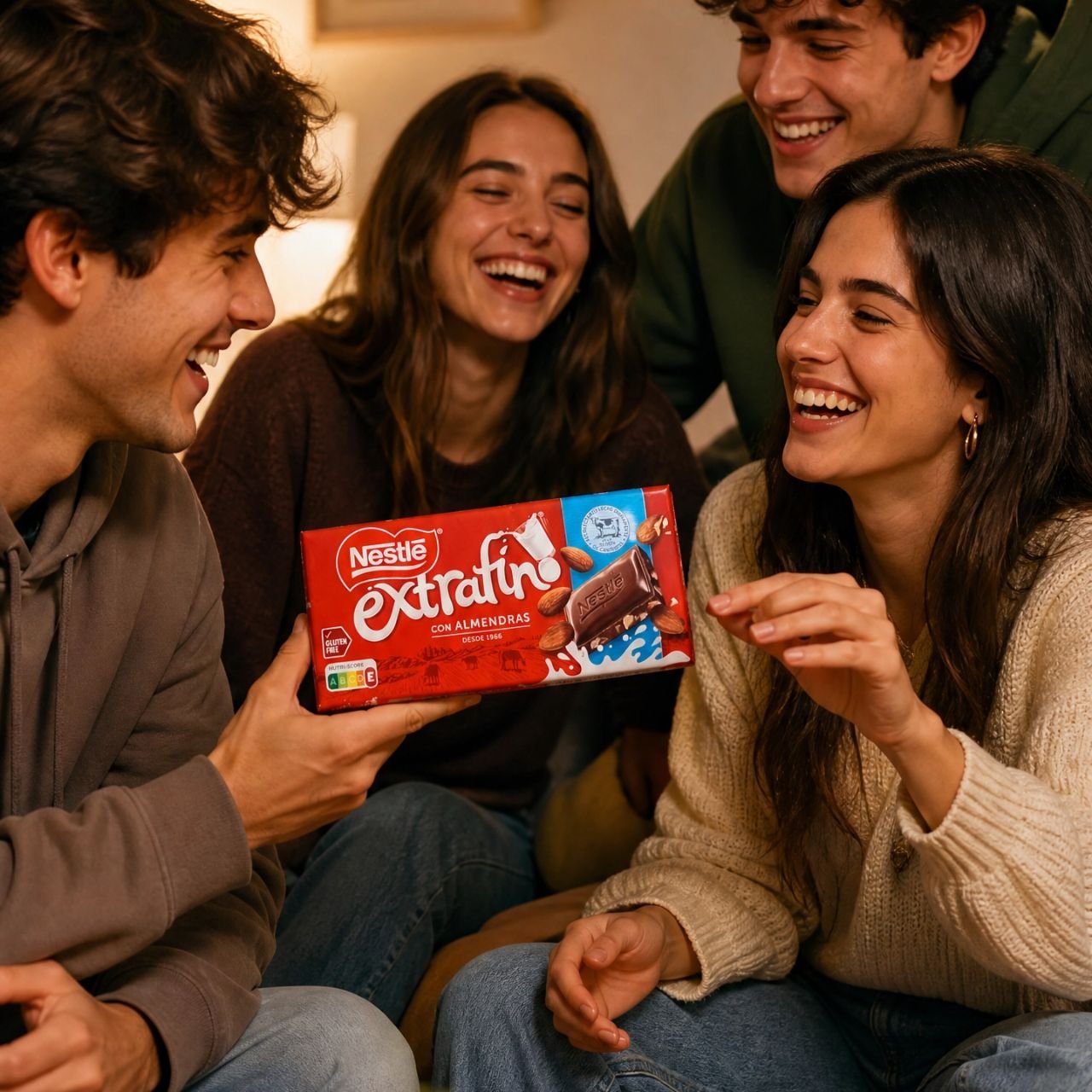 Tablete Chocolate de Leite c Amêndoa Extrafino sem Glúten Nestlé - Image 4