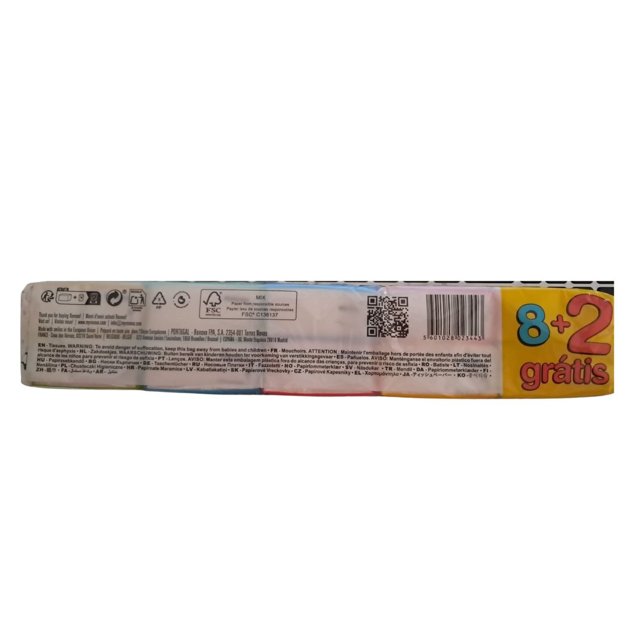 Lenços Renova Kids Papel 8 uni + 2 grátis - Image 3