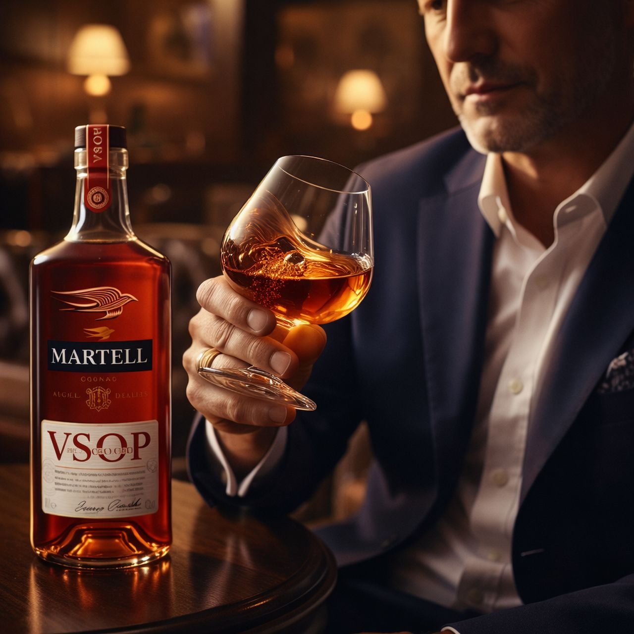 Martell VSOP Cognac Aged in Red Barrels NV 70cl - Image 6