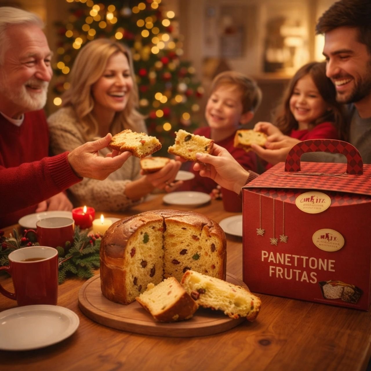 Panettone de Frutas Confeitaria Alvorada 500g - Image 6