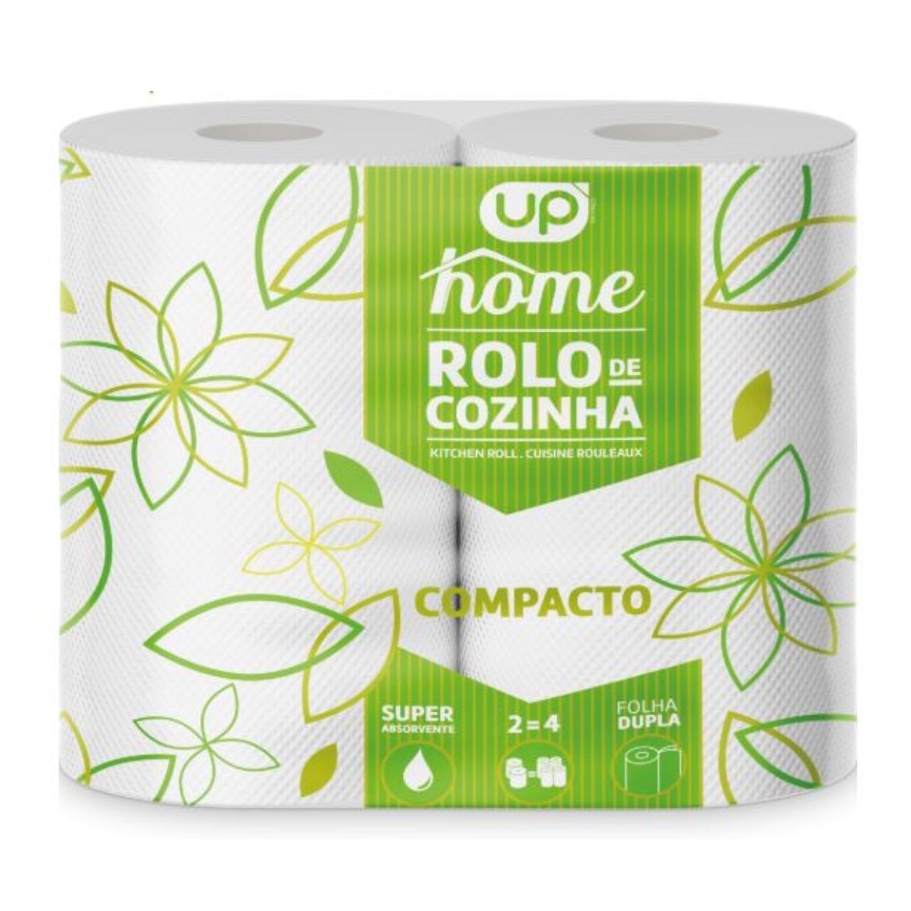 Rolo de Cozinha Compacto UP Home - 2=4r